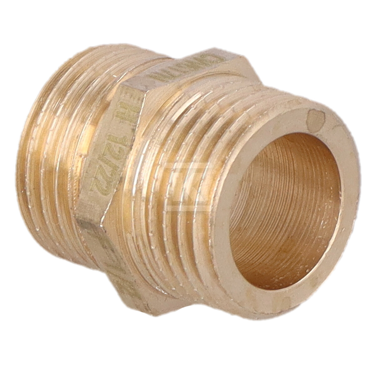 Ніпель GZ x GZ 1/2" латунь Onnline - HAO421