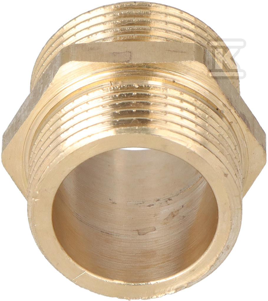 Ніпель GZ x GZ 3/4" латунь Onnline - HAO423