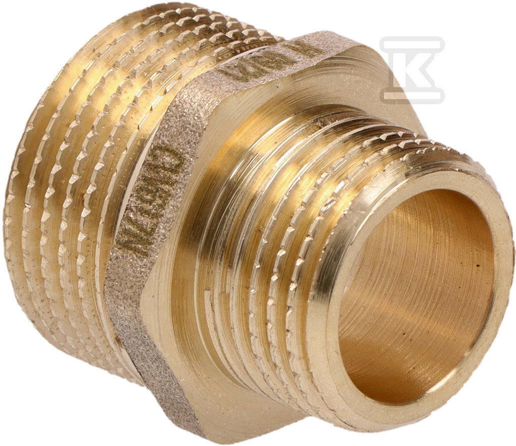 Ніпель перехідний GZ x GZ 3/4x1/2" - HAO426