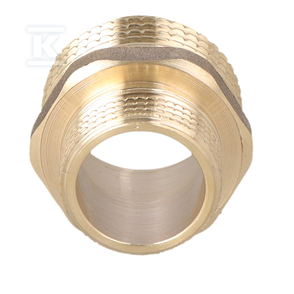 Ніпель перехідний GZ x GZ 1x3/4" латунь - HAO428