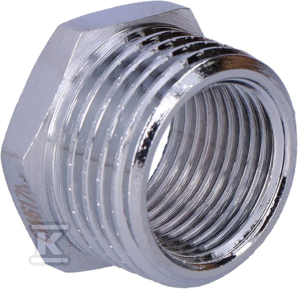 Зменшення GZ x GW 1/2x3/8" хромована - HAO451