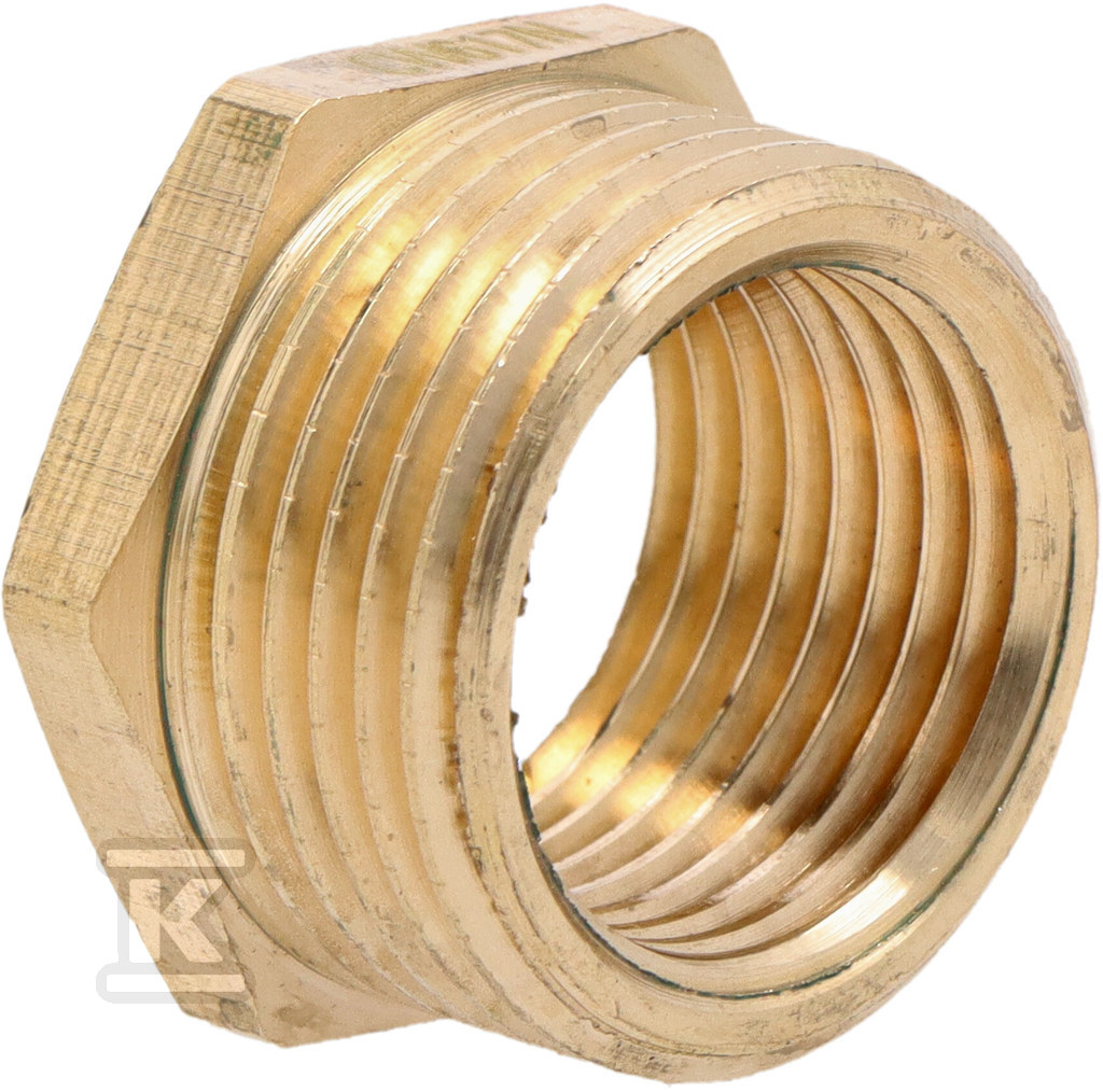 Зменшення GZ x GW 3/4x1/2" латунь - HAO453