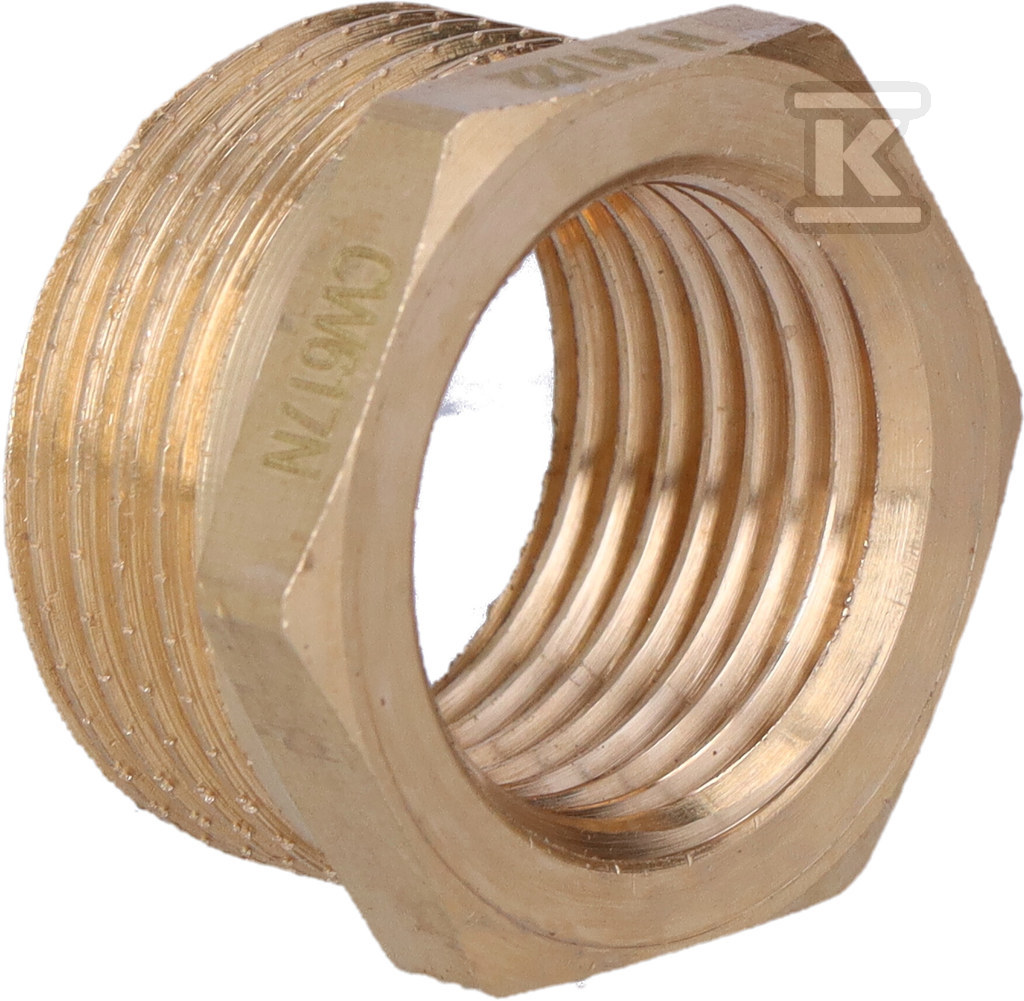 Зменшення GZ x GW 3/4x1/2" латунь - HAO453