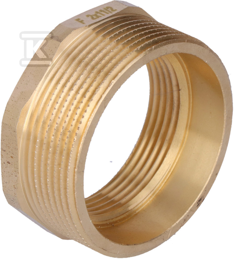 Редуктор латунь 2"x6/4" жовтий - R12Z