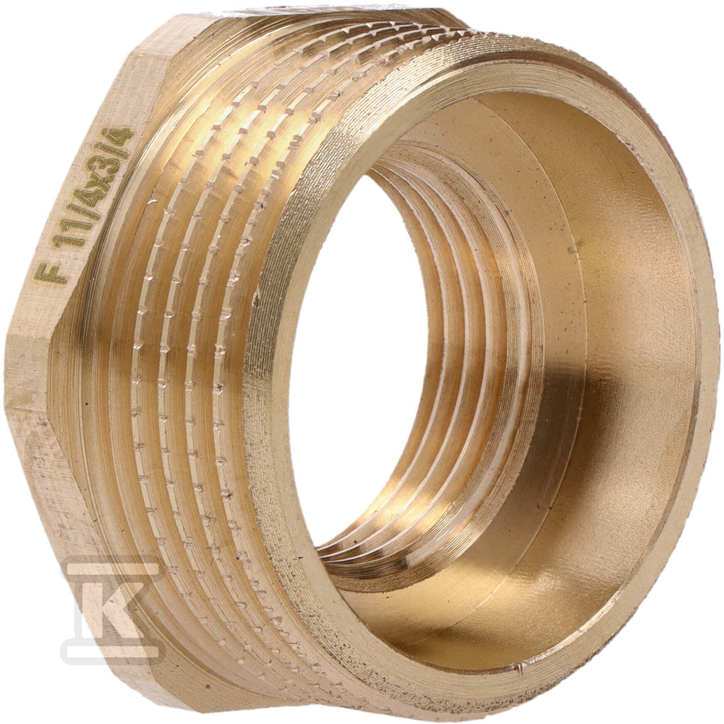 Редукційна латунь 5/4"x3/4" жовта - R09Z