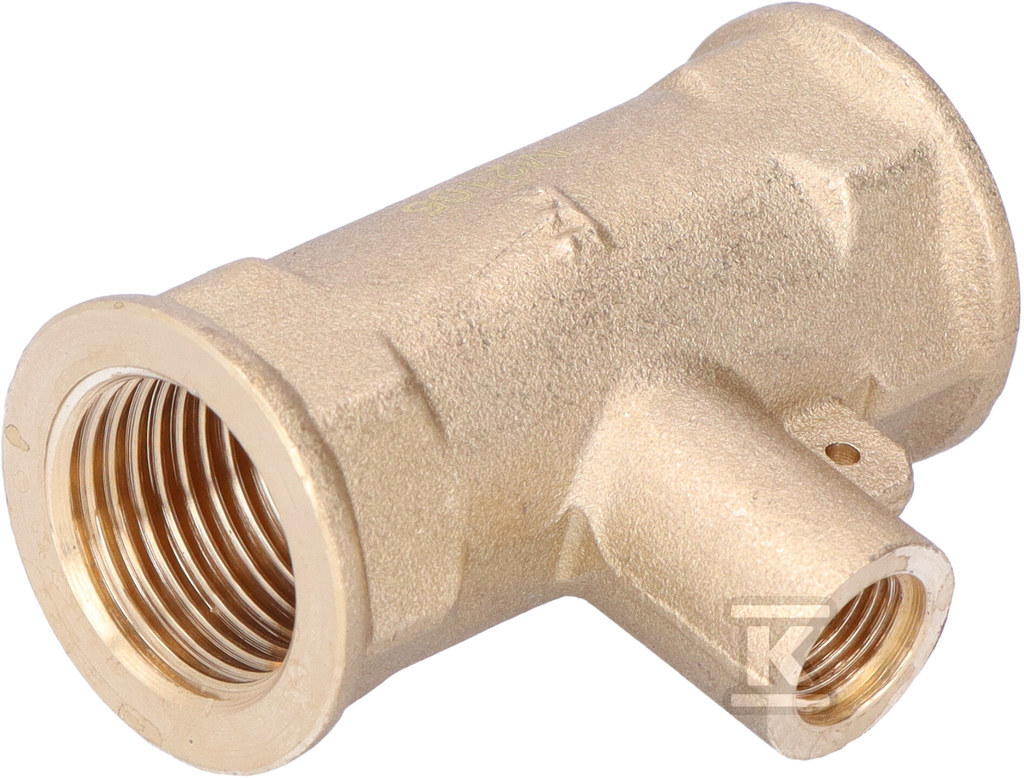 Trójnik mosiężny 1/2"x1/4" - SGT1