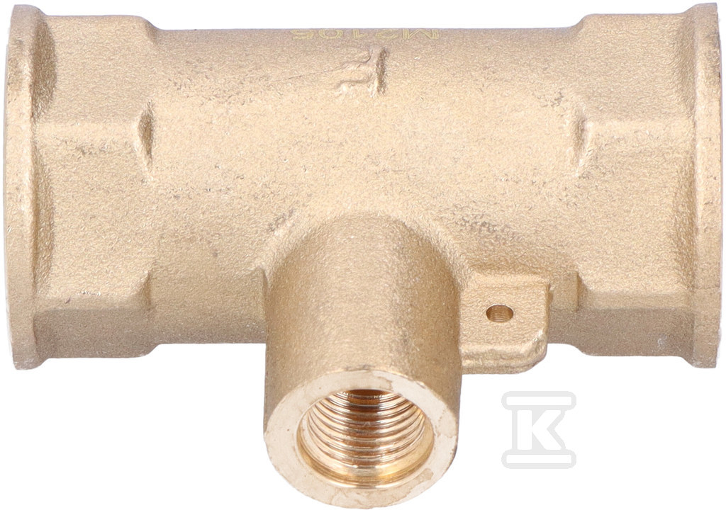 Trójnik mosiężny 1/2"x1/4" - SGT1