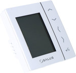 Programmable temperature controller, white, flush-mounted, 230V, VS30W