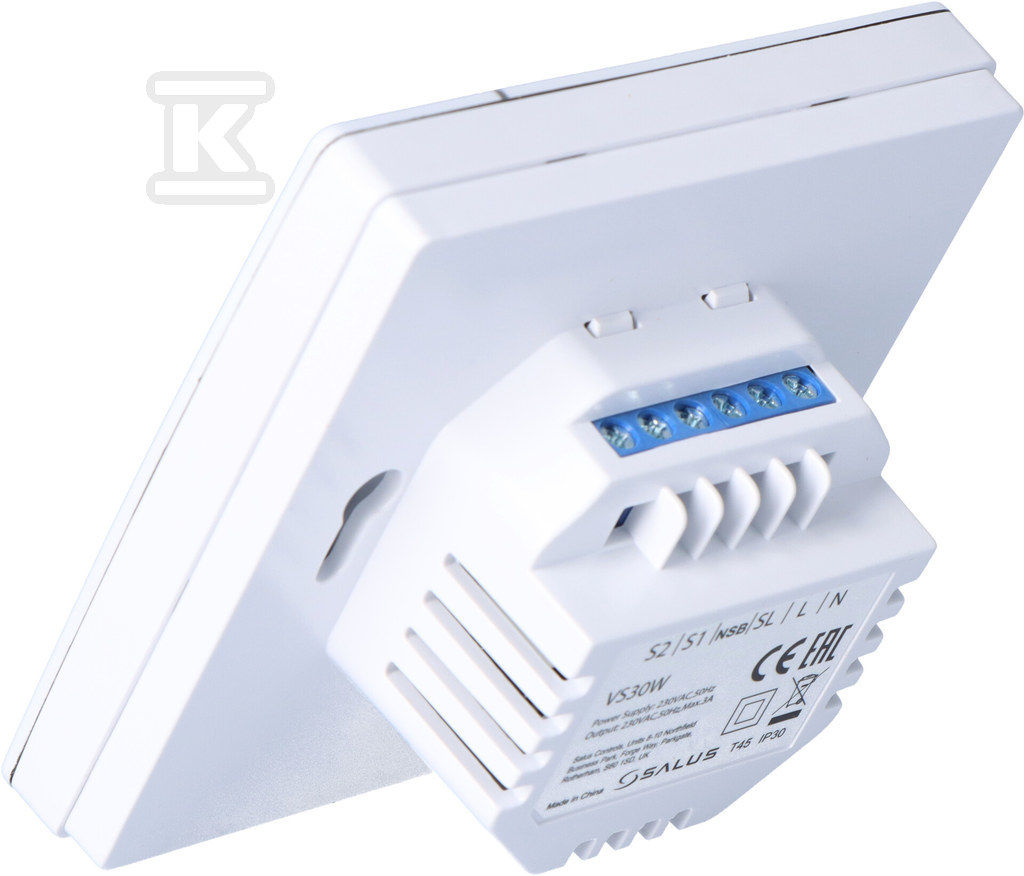Програмований терморегулятор білий - VS30W