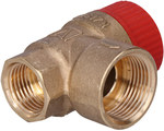 Safety valve MS 1/2"x3/4" 3 bar for central heating installations