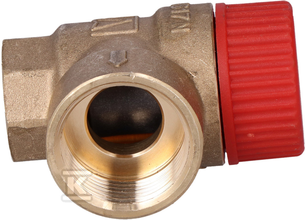 Запобіжний клапан MS 1/2"x3/4" 3 бар - 42390