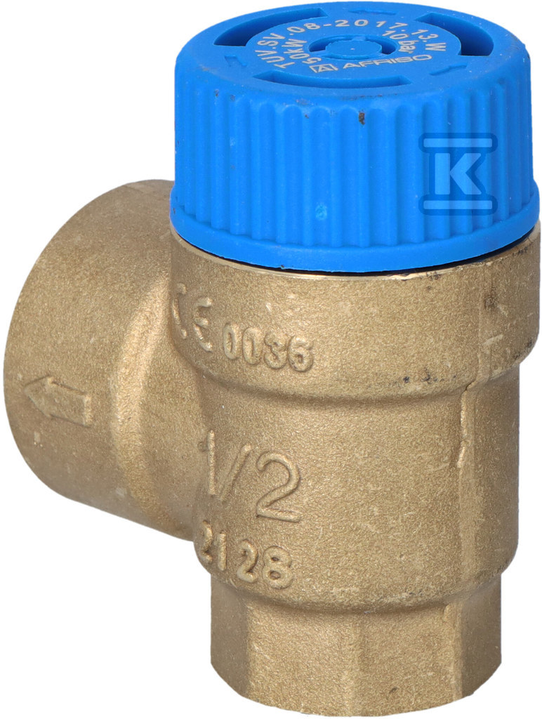 Запобіжний клапан MSW 1/2"x3/4" 10 бар - 42423