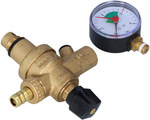 FAM system automatic filling valve with pressure gauge