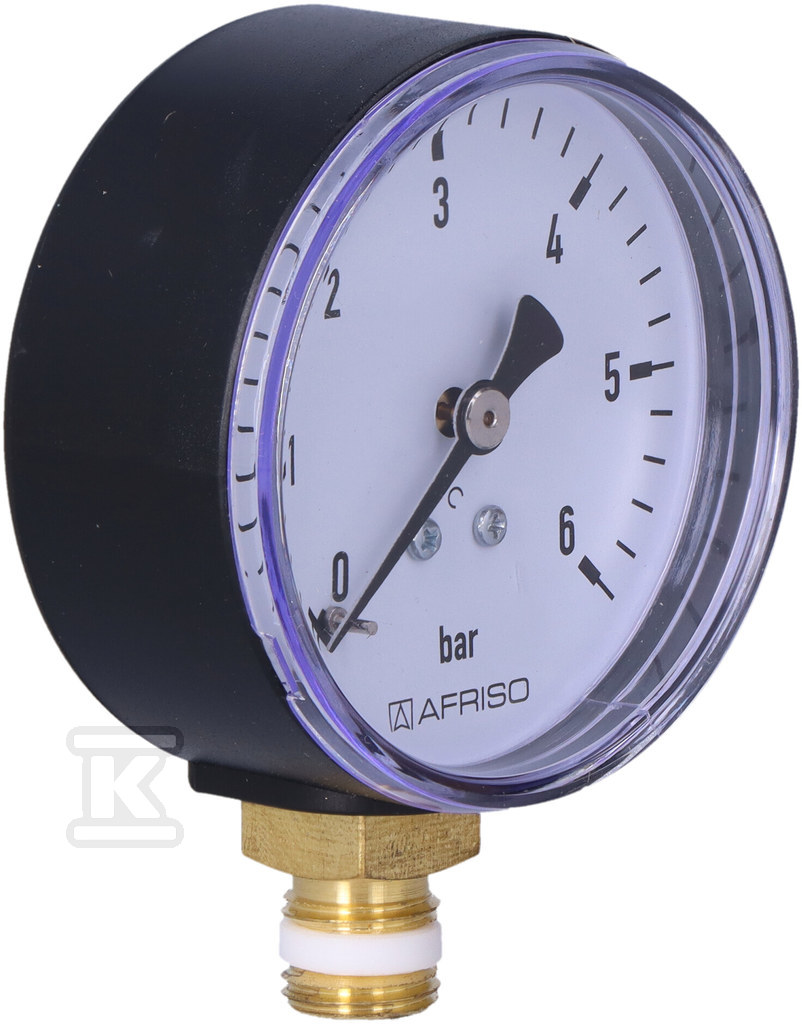 Heating manometer RF 63 RAD, fi 63 mm, - 63513