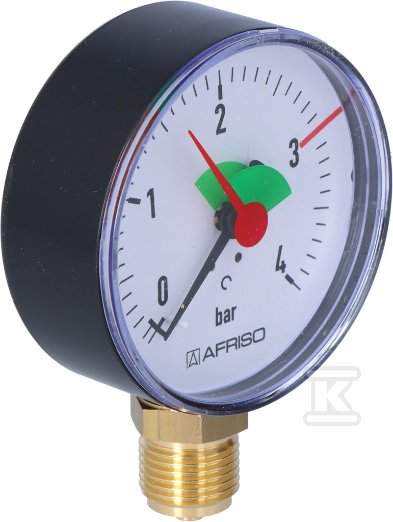 Heating pressure gauge HZ 80 RAD, fi 80 - 63918