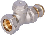 Verafix 1/2", straight return valve