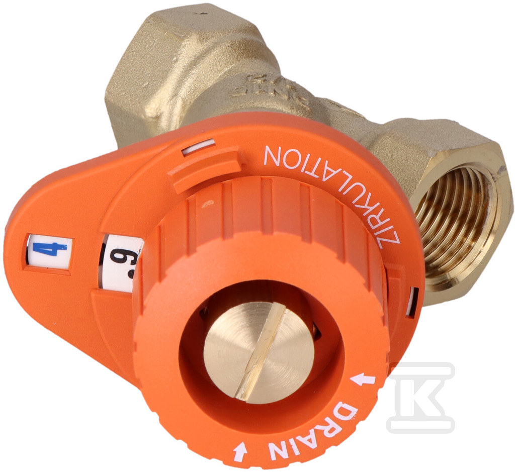 DHW regulating valve Alwa-Kombi-4, GW, - V1810Y0015