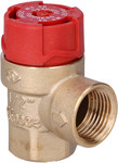 Safety valve for central heating systems FLOPRESS A, connection GW1/2", 2.5 bar