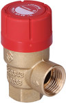 Safety valve for PRESCOR central heating systems, connection GW 1/2", 1.5 bar