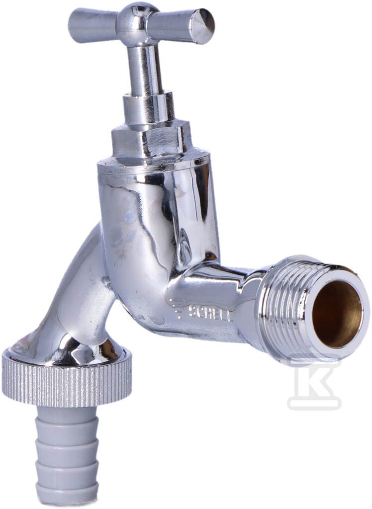 Відвідний кран 1/2" хром з - 034050699