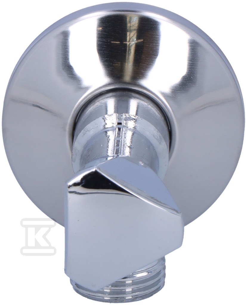 Кран кутовий Sanland 1/2"x1/2" хром - 970370000