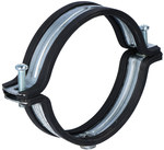 BIS AERO, ventilation clamp TPE 100mm M8 with lining