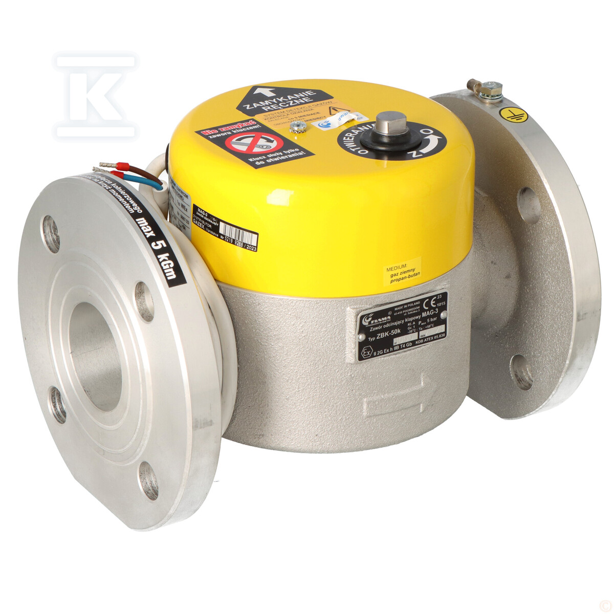 Засувка MAG-3/DN32 Засувка, Ex, - MAG-3/DN32