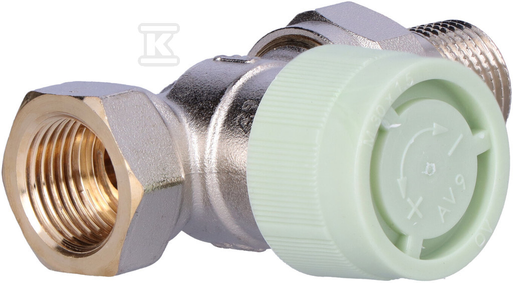 Valve, series RFV 9, DN15-1/2, straight - 1185104