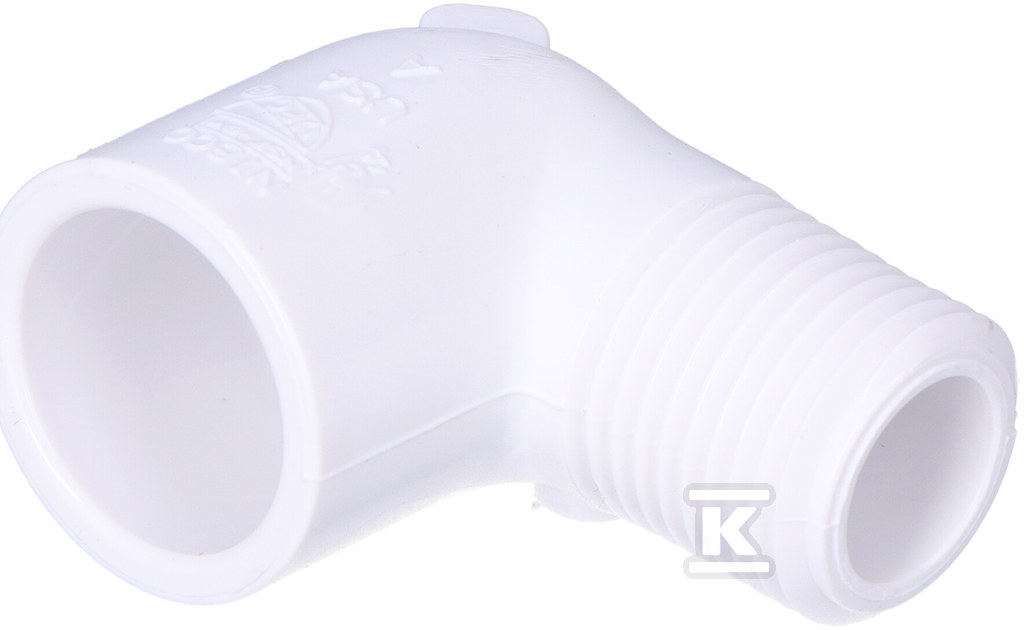 Male elbow with thread KW/GZ PVC 1/2 - 410-005