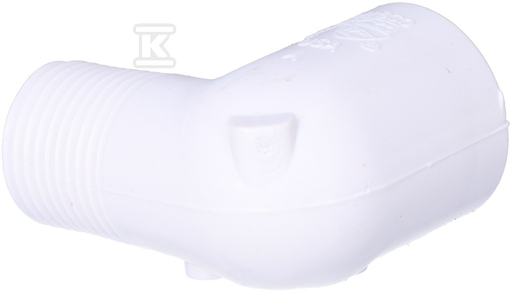 Коліно зовнішнє з різьбою KW/GZ PVC 1/2 - 410-005
