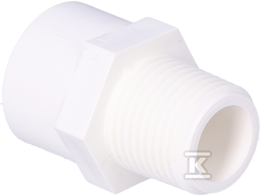 Złączka z gwintem wkrętna KW/GZ PVC-U - 436-005