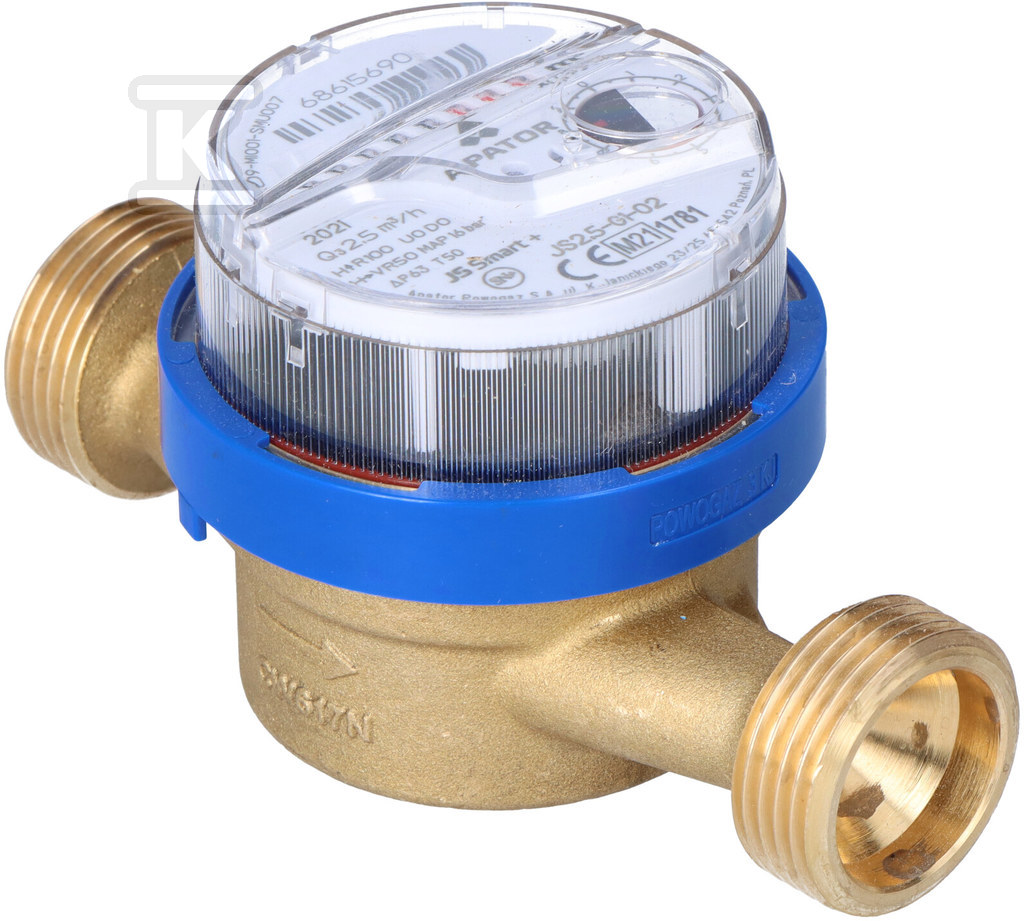 Single-jet water meter SMART+ - 60-3163003-D76