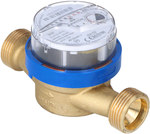 Single-jet water meter SMART+ JS4-02, R100, DN20, cold water