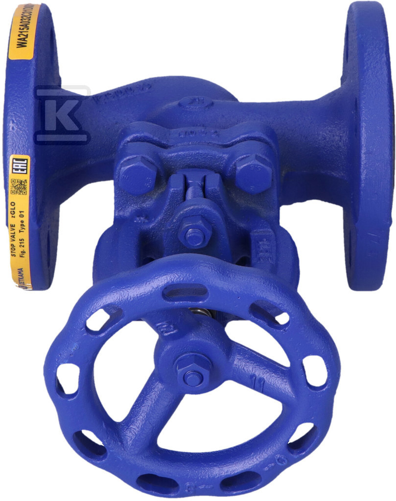 Кран прямий запірний FIG.215A/01 DN 32 - 215A032C01