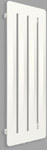Designheizkörper AERO V 900/325, Heizleistung (75/65/20): 286W, Anschlussabstand: 50mm, Anschlusstyp: ZX, Farbe: weiß RAL9016, Abmessungen [mm]: H=900, L=325, T=45