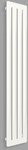 Radiateur décoratif AERO V 1800/325, puissance thermique (75/65/20) : 526W, entraxe : 50mm, type de raccordement : ZX, couleur : blanc RAL9016, dimensions [mm] : H=1800, L=325, P=45