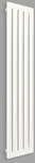Radiateur décoratif AERO V 1800/410, puissance thermique (75/65/20) : 657W, entraxe : 50mm, type de raccordement : ZX, couleur : blanc RAL9016, dimensions [mm] : H=1800, L=410, P=45