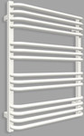 Radiator baie ALEX 760/600, putere incalzire (75/65/20): 481W, distanta: 570mm, tip racord: SX, culoare: alb: H= RAL901, dimensiuni: RAL901 0