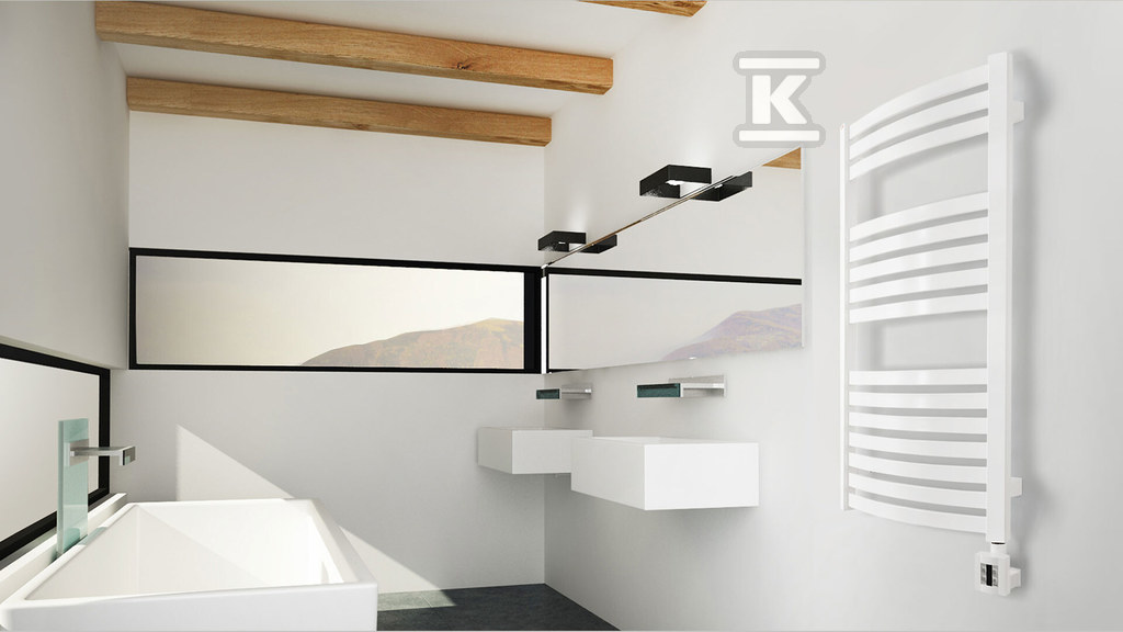 Radiateur de salle de bain DEXTER - WGDEX122040K916SX