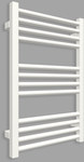 Radiator baie FIONA 660/430, putere incalzire (75/65/20): 255W, distanta: 400mm, tip conexiune: SX, culoare: alb, dimensiuni H=L6390mm =40