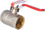 Nickel-plated ball valve with a gland and steel lever (DSt) (N-N version) ONYX 1 1/4"