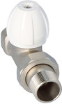 Supply radiator valve straight ACTIV nickel-plated 3/4" PS