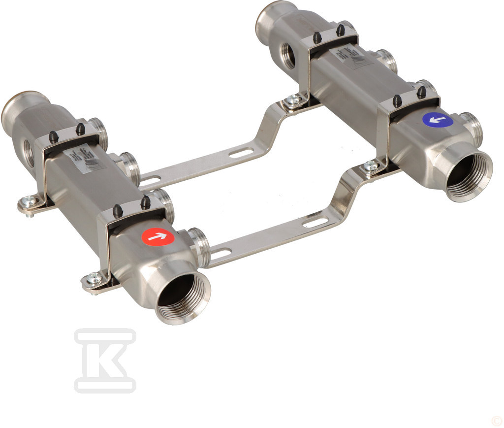 BASE Inox manifold K2-4 G1"-G3/4" - 6085170