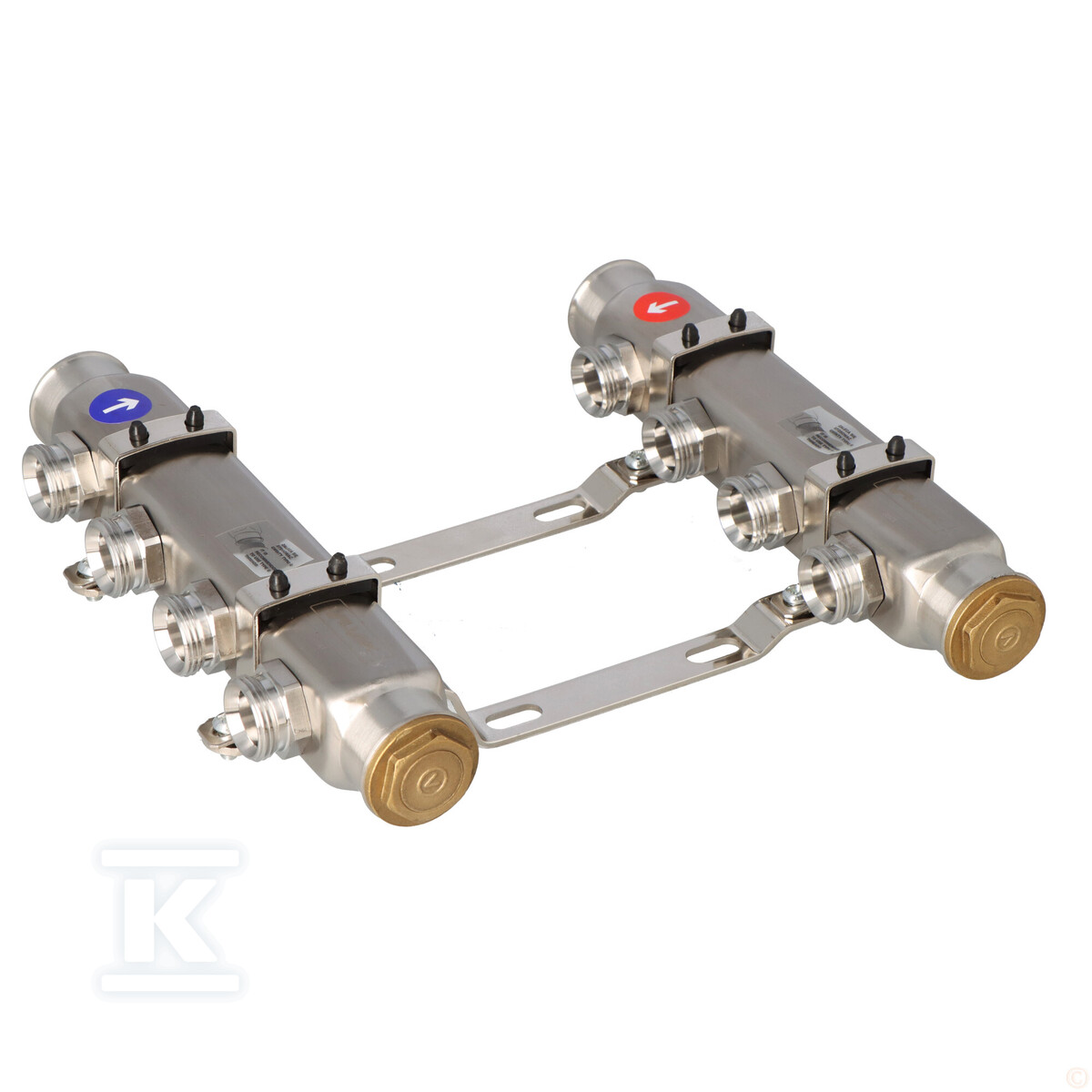Колектор BASE Inox K2-4 G1"-G3/4" - 6085170