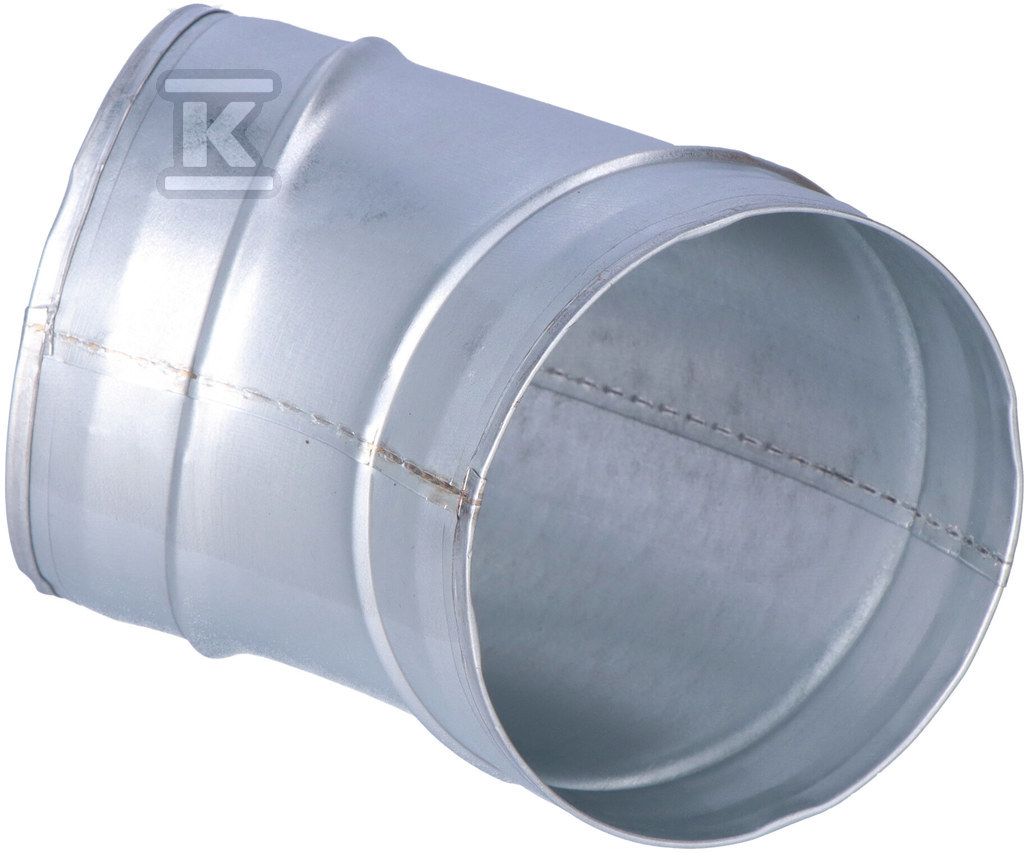 Коліно 45/125 оцинковане - KSOC45125