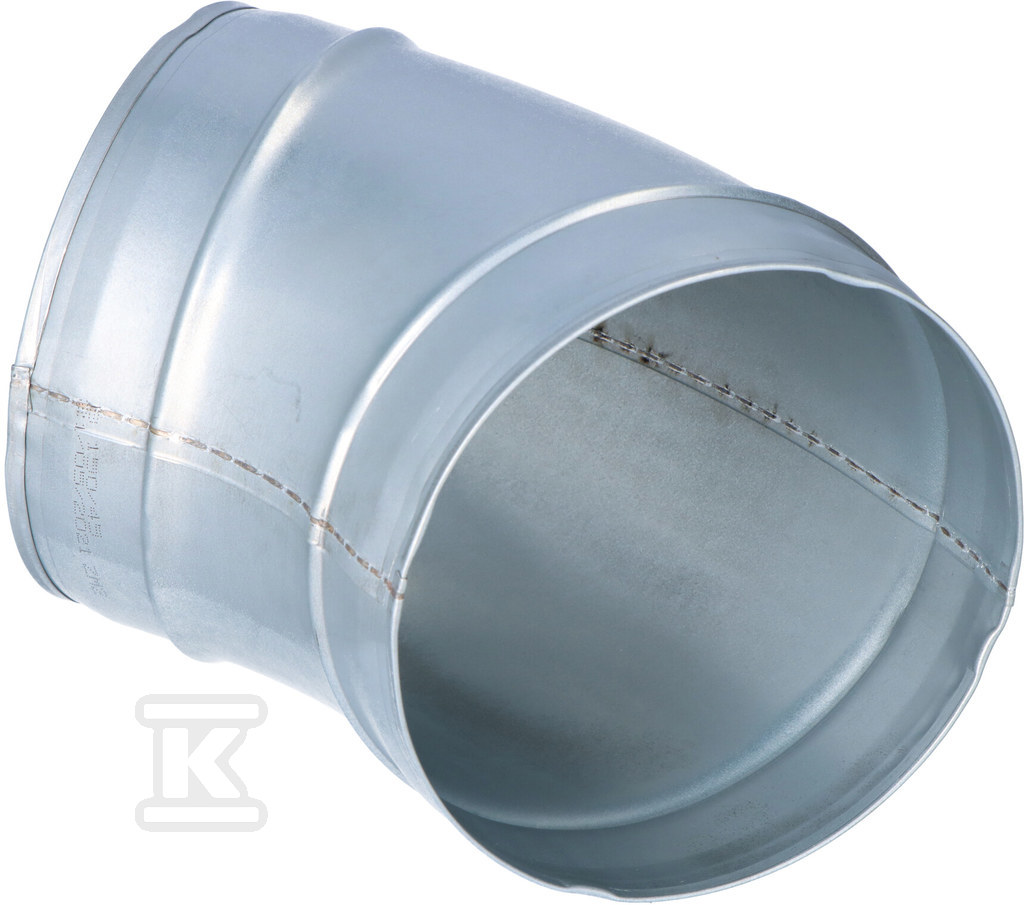 Коліно 45/150 оцинковане - KSOC45150