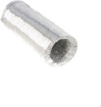 Uninsulated ventilation duct, D = 152mm, 10 meters long