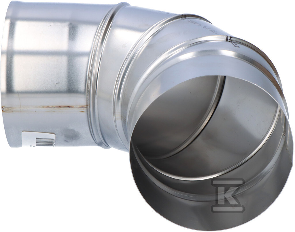 Коліно димоходу регульоване, DN 130, 90 - SJBK90130
