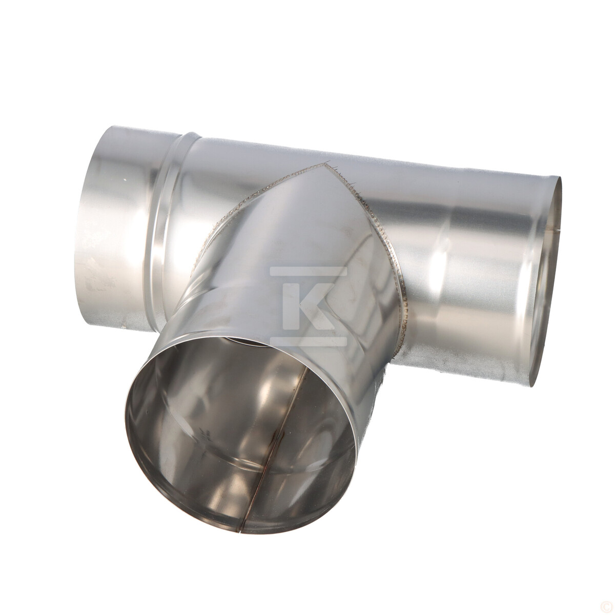 Трійник димохідний DN 130, 90 градусів - SJBT90130