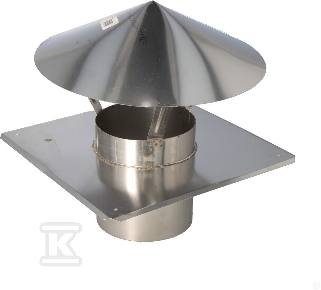 Roof plate with umbrella DN 180 for - SJBPZP180